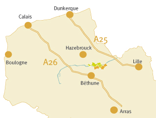 Carte npdc
